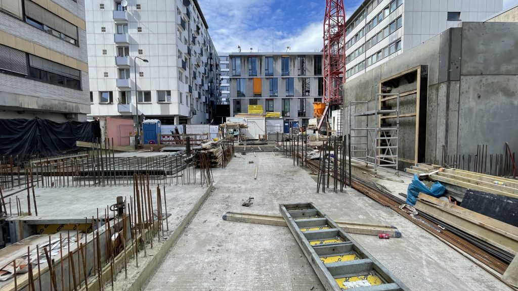 Neubau von 2 Mehrfamilienhäusern mit 22 Wohneinheiten, Frankfurt-Innenstadt
