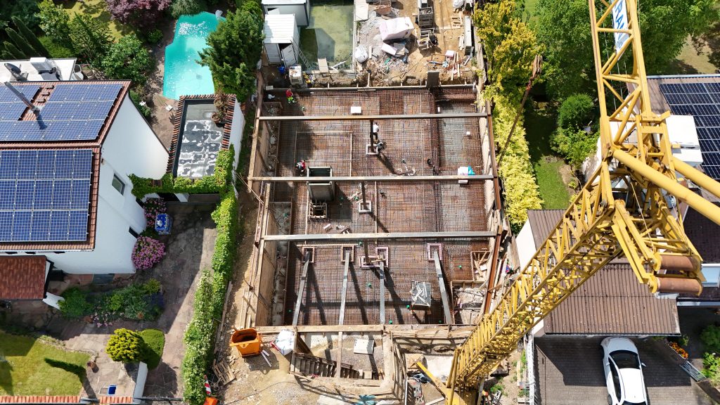 Neubau eines Zweifamilienhauses mit Keller, Frankfurt-Bergen-Enkheim