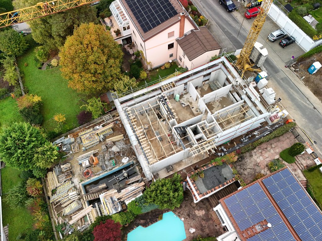 Neubau eines Zweifamilienhauses mit Keller, Frankfurt-Bergen-Enkheim