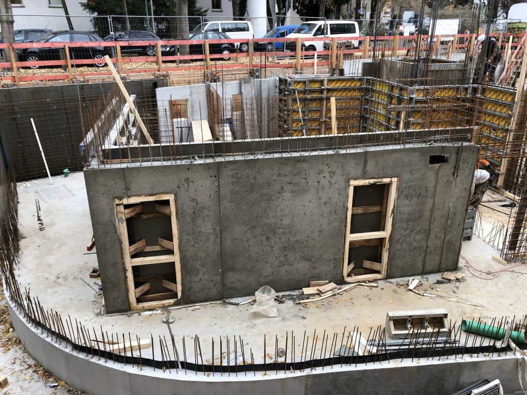 Neubau MFH mit 8 WE und TG, Frankfurt-Westend