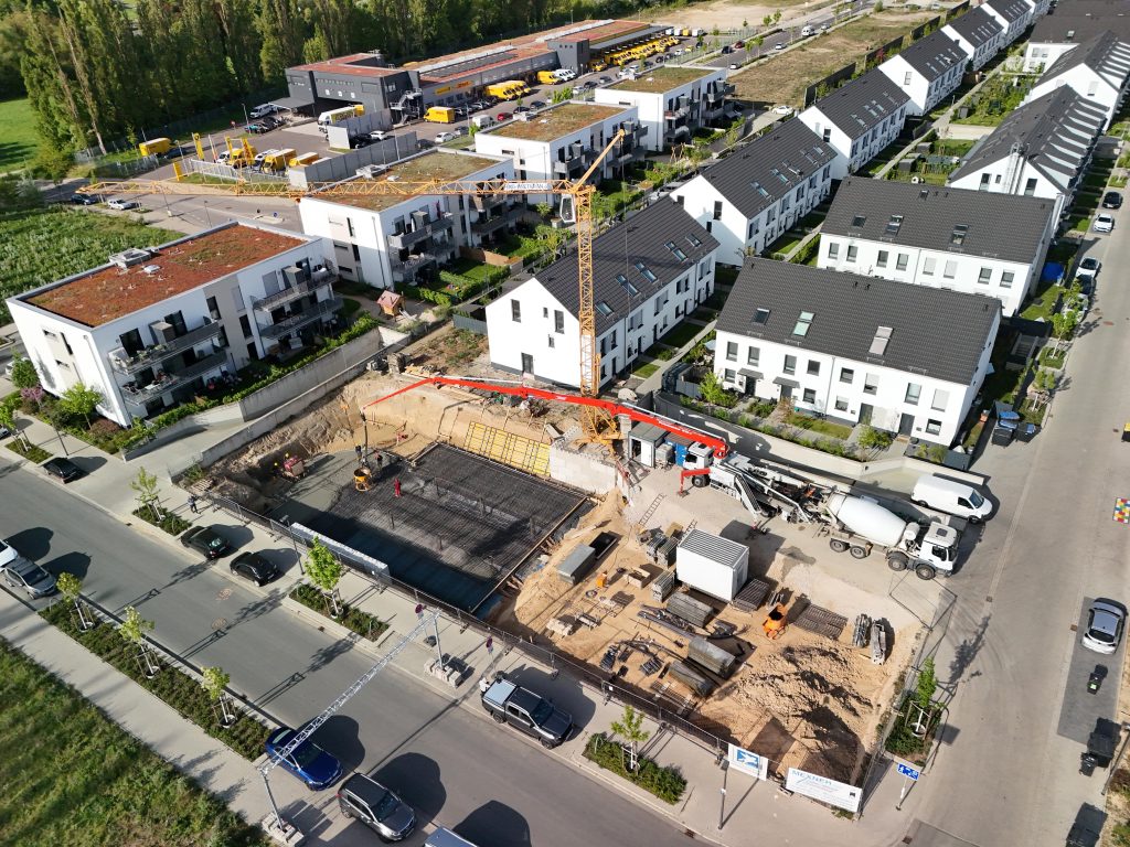 Neubau 9 RH mit TG, Wiesbaden-Erbenheim